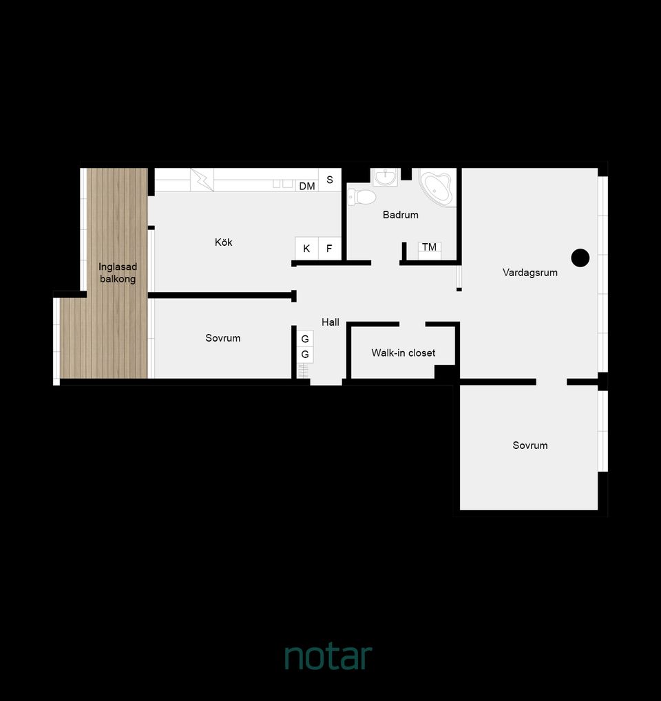 Bostadsrätt, Sunnanväg 14 S, Klostergården, Lund