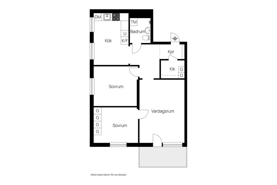 Bostadsrätt, Blomstergatan 6, Gideonsberg, Västerås