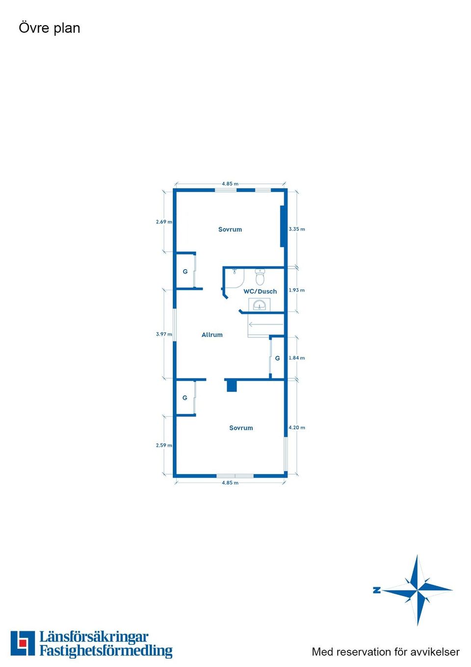 Villa, Hedvig Eleonoras gata 15, Centralt, Vadstena