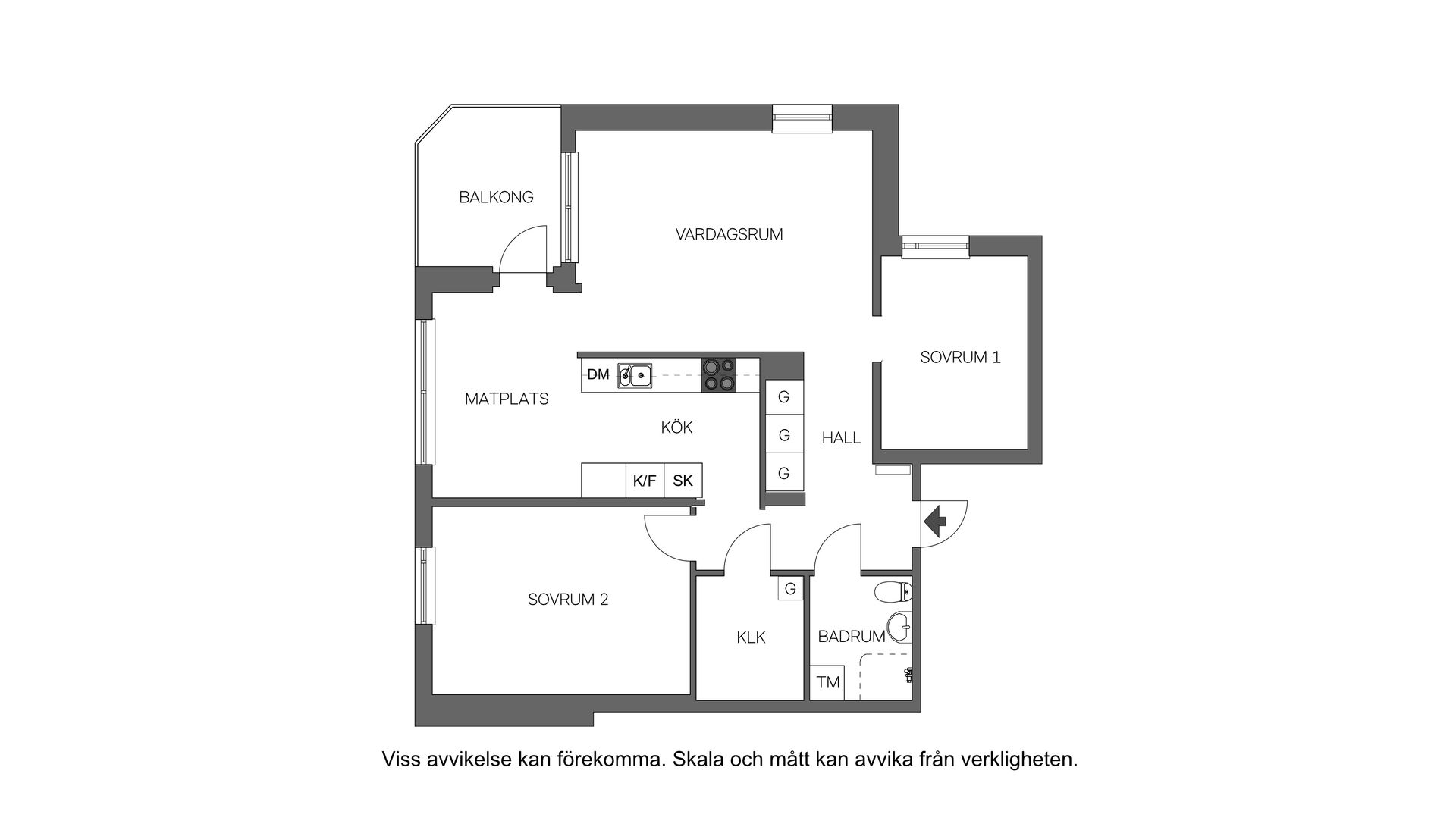 Bostadsrätt, Oxbacksgatan 7, Oxbacken, Västerås