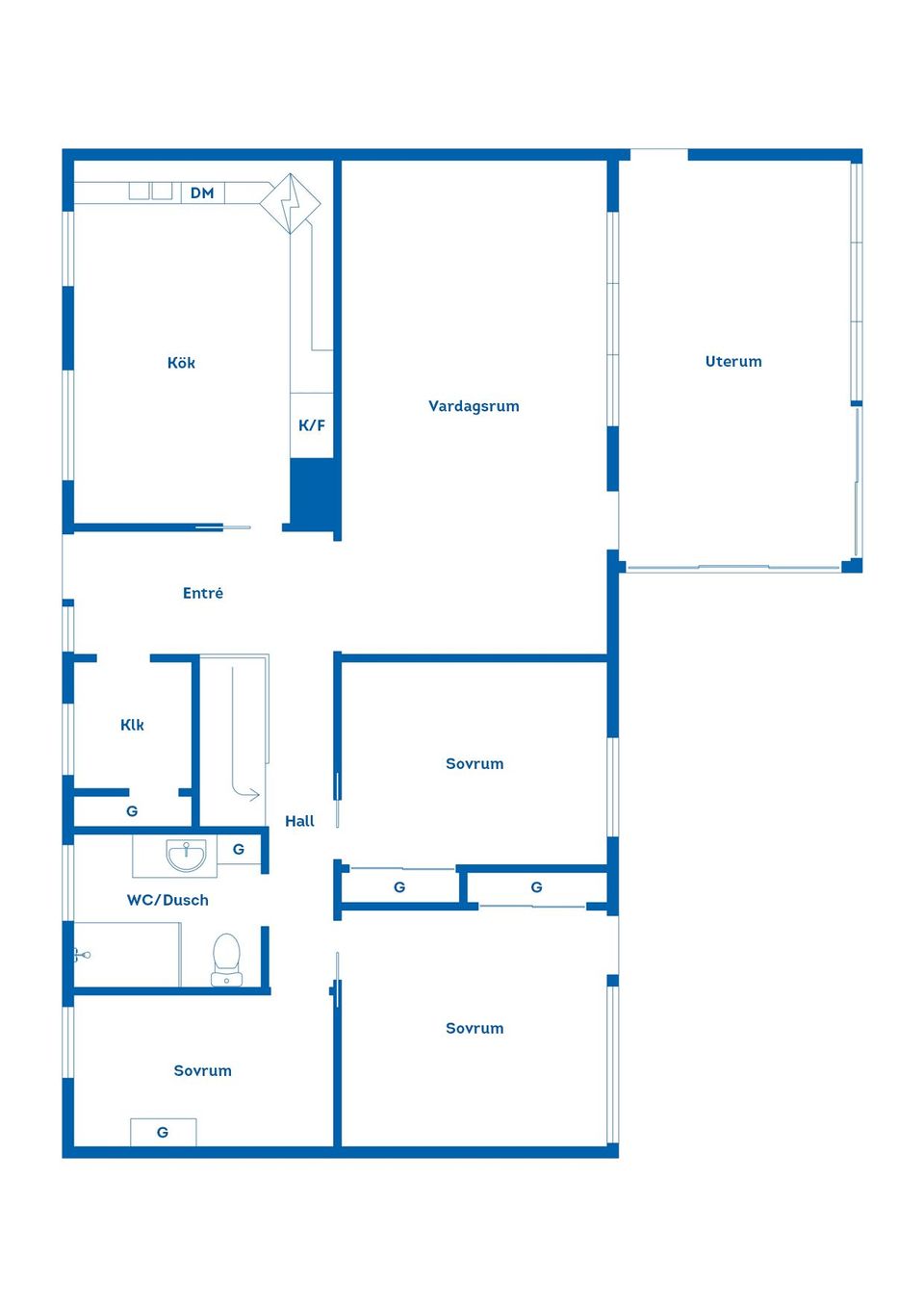 Villa, Björkgatan 14, Ljusdal, Centralt, Ljusdal