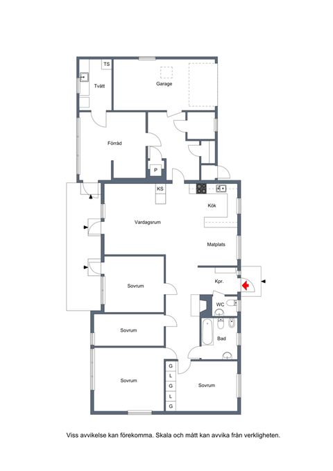 Villa, Snickarevägen 3, Ersmark, Skellefteå