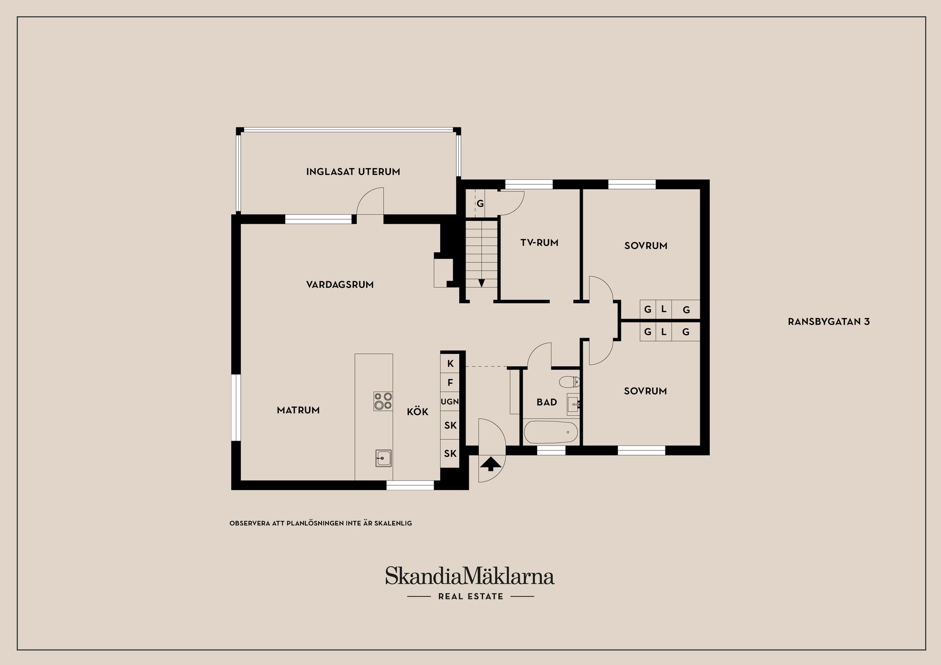 Villa, Ransbygatan 3, Lorensberg, Karlstad