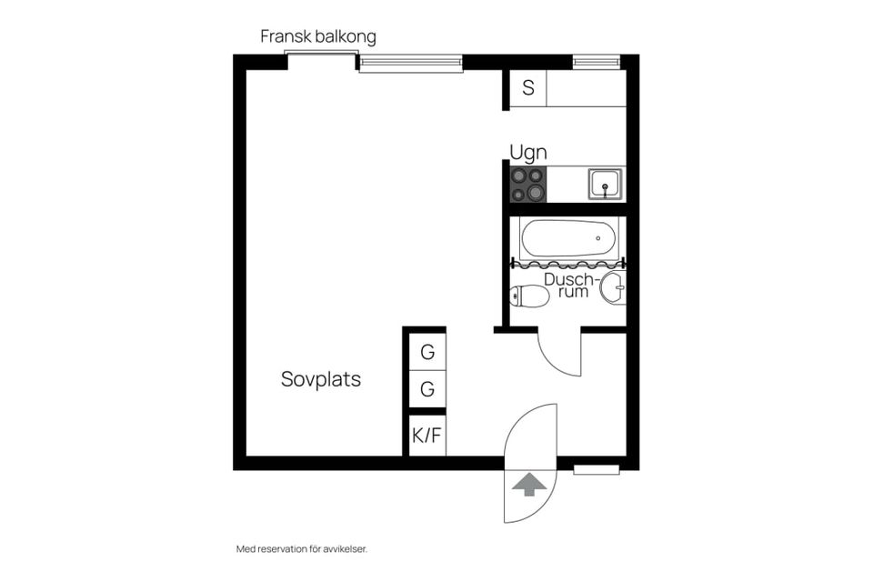 Bostadsrätt, Lundmansgatan 1 C, Centralt - Grossgärdet, Norrtälje