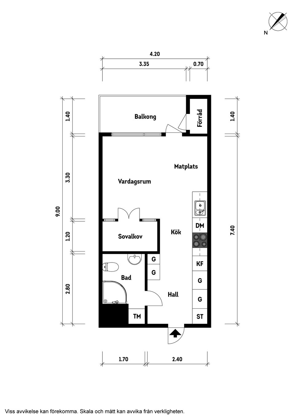 Bostadsrätt, Dioritvägen 3, Kolla Parkstad, Kungsbacka