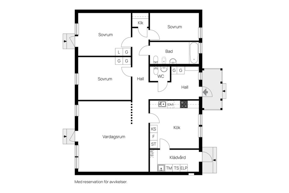 Villa, Blåsippevägen 4, Torsås