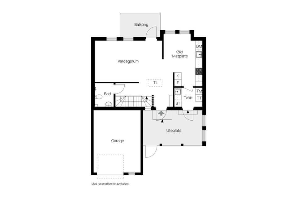 Radhus, Karlsborgsvägen 23, Märsta - Sundveda, Sigtuna