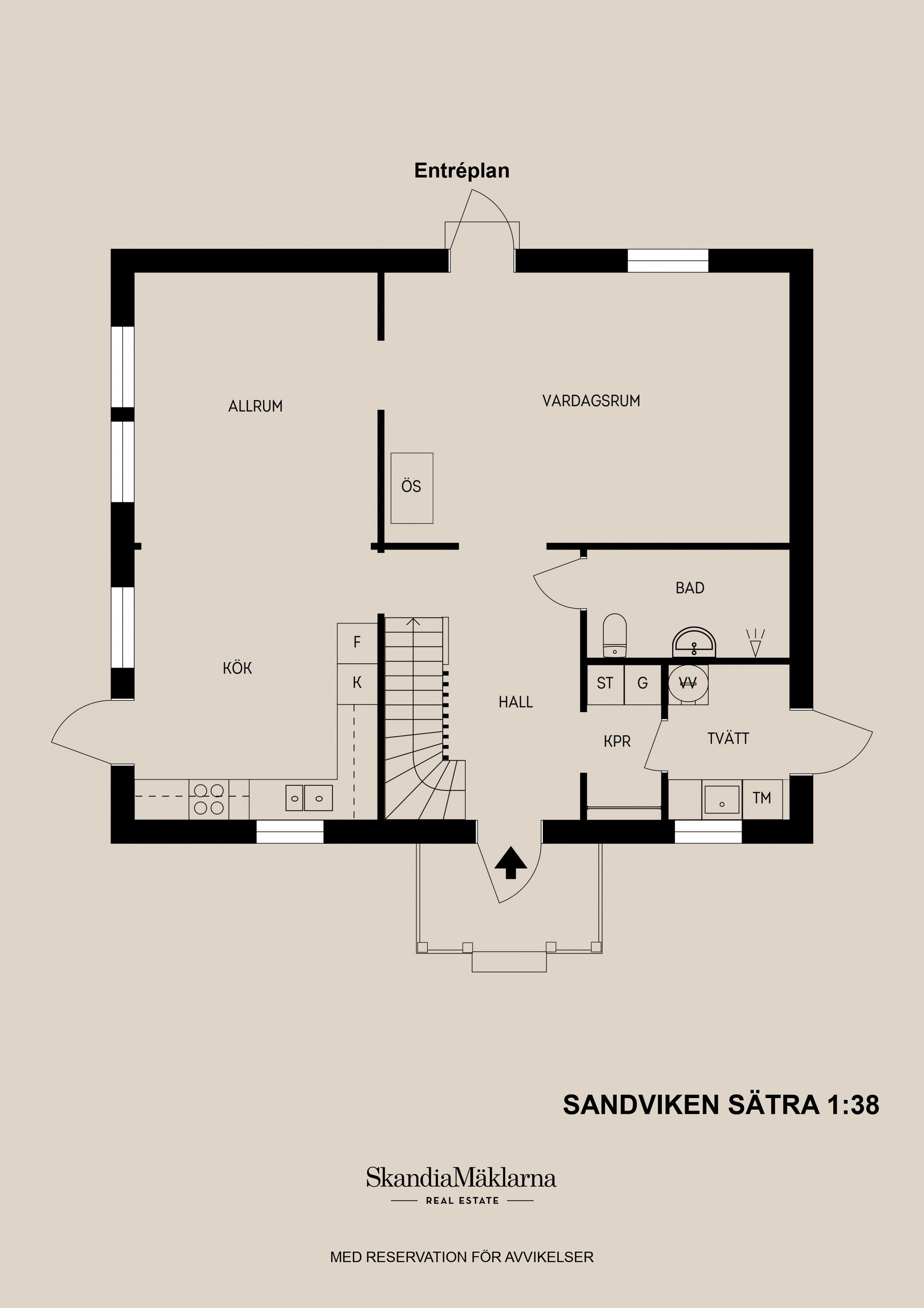 Villa, Holmgatan 5, Säljan, Sandviken
