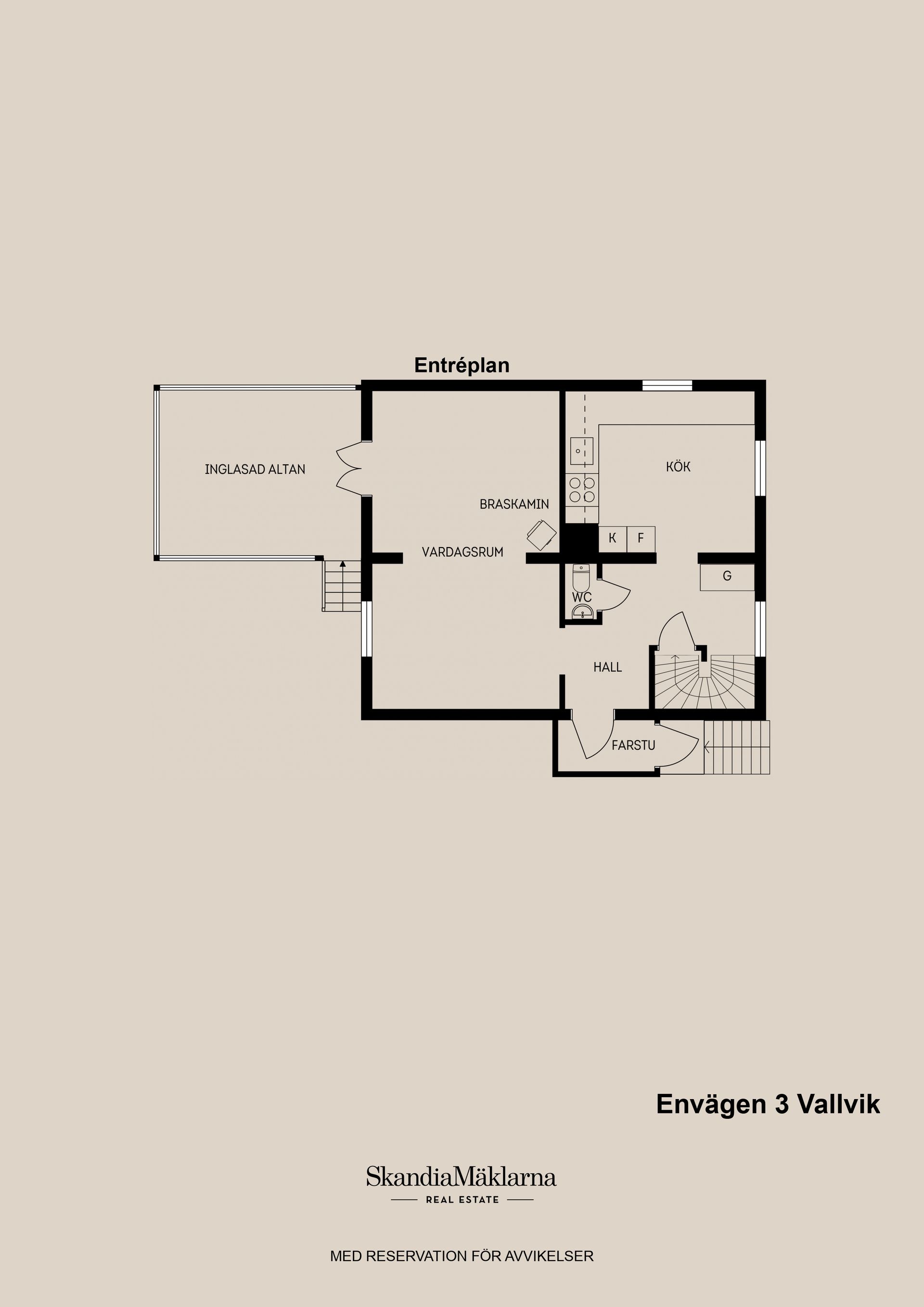 Villa, Envägen 3, Vallvik, Söderhamn