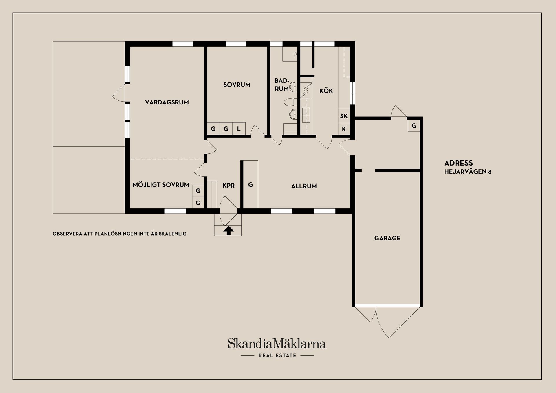 Villa, Hejarvägen 8, Ramnäs, Surahammar