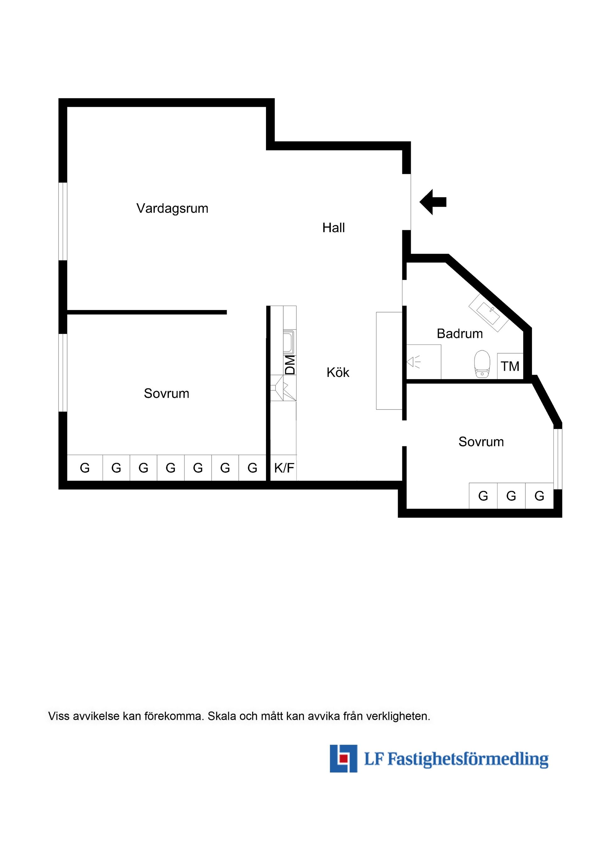 Bostadsrätt, Mäster Danielsgatan 3, S:t Knut, Malmö