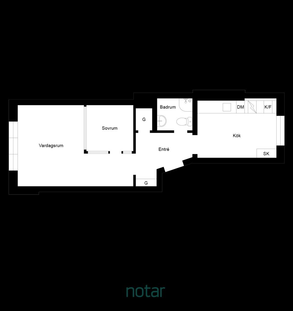 Bostadsrätt, Nils Forsbergsgatan 7A, Ribersborg, Malmö
