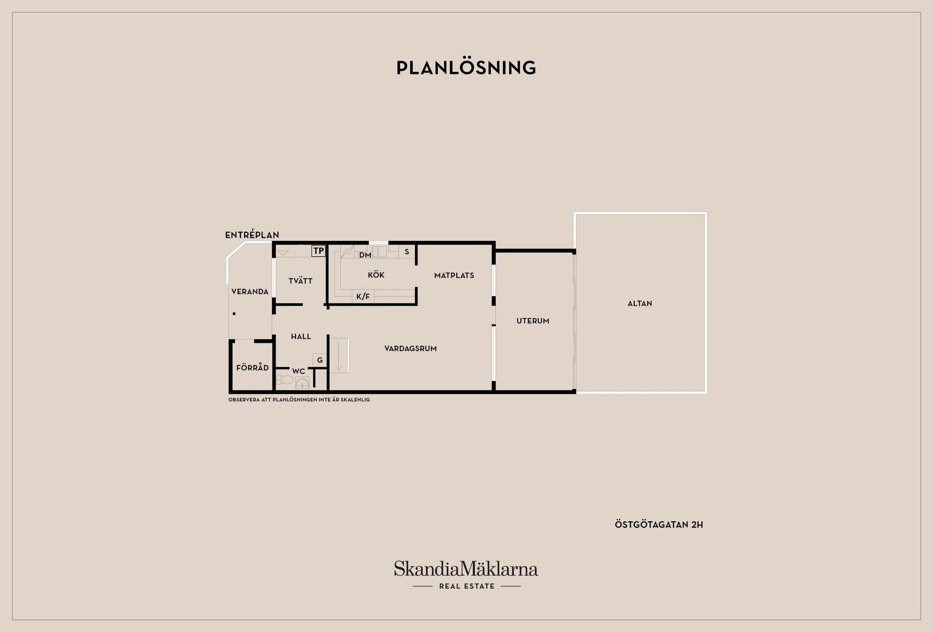 Radhus, Östgötagatan 2H, Brinken, Motala