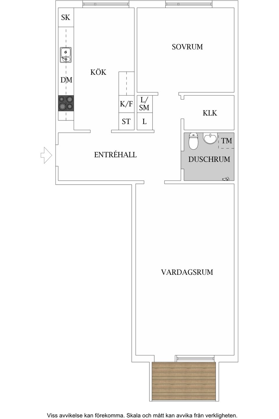 Bostadsrätt, Kopparvägen 45, Kallhäll, Järfälla