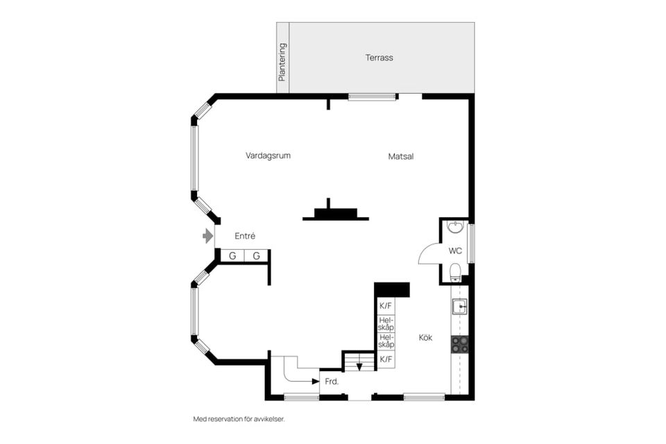 Villa, Magnus Stenbocks väg 25, Väster, Halmstad