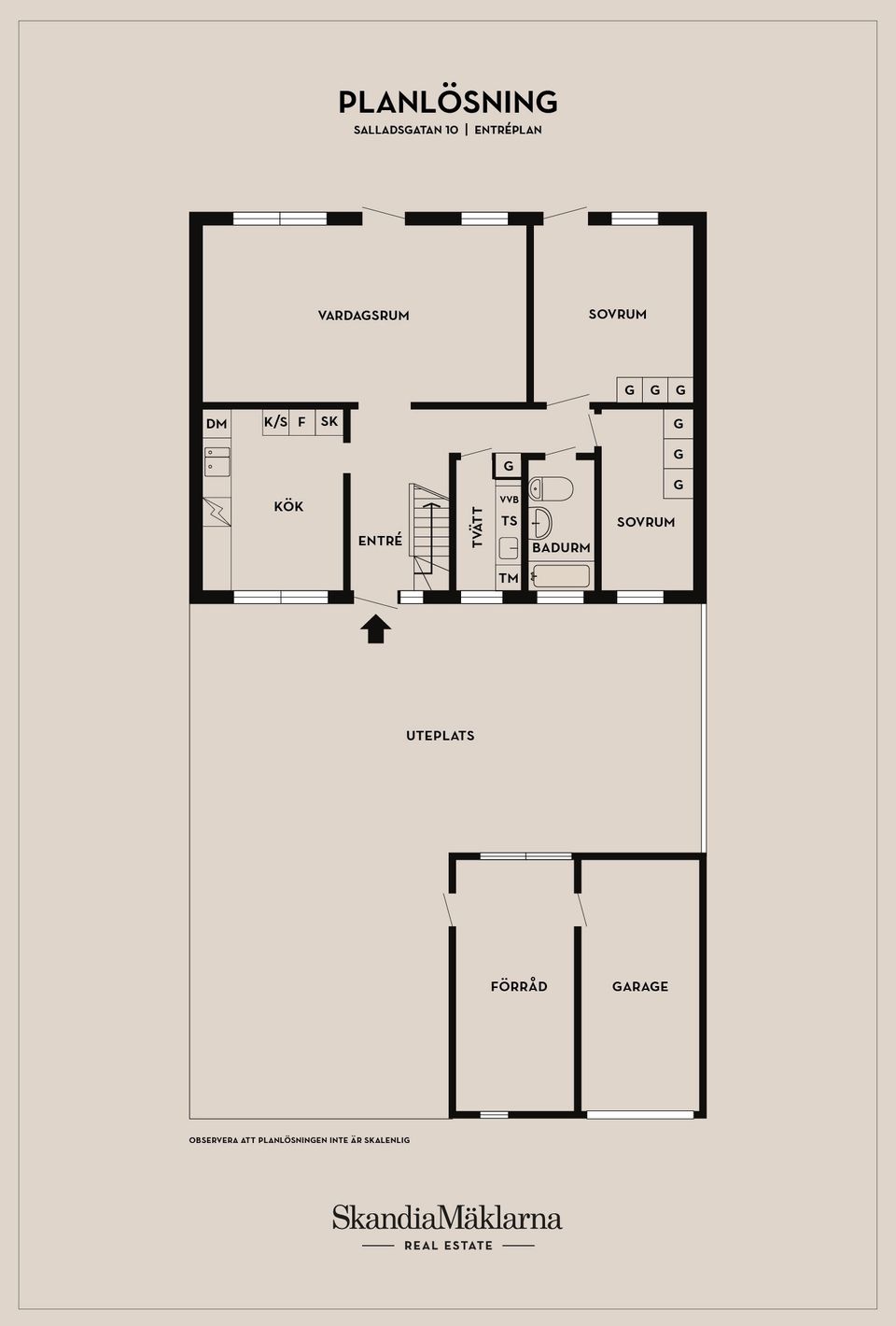 Radhus, Salladsgatan 10, Grönsaksområdet, Ystad