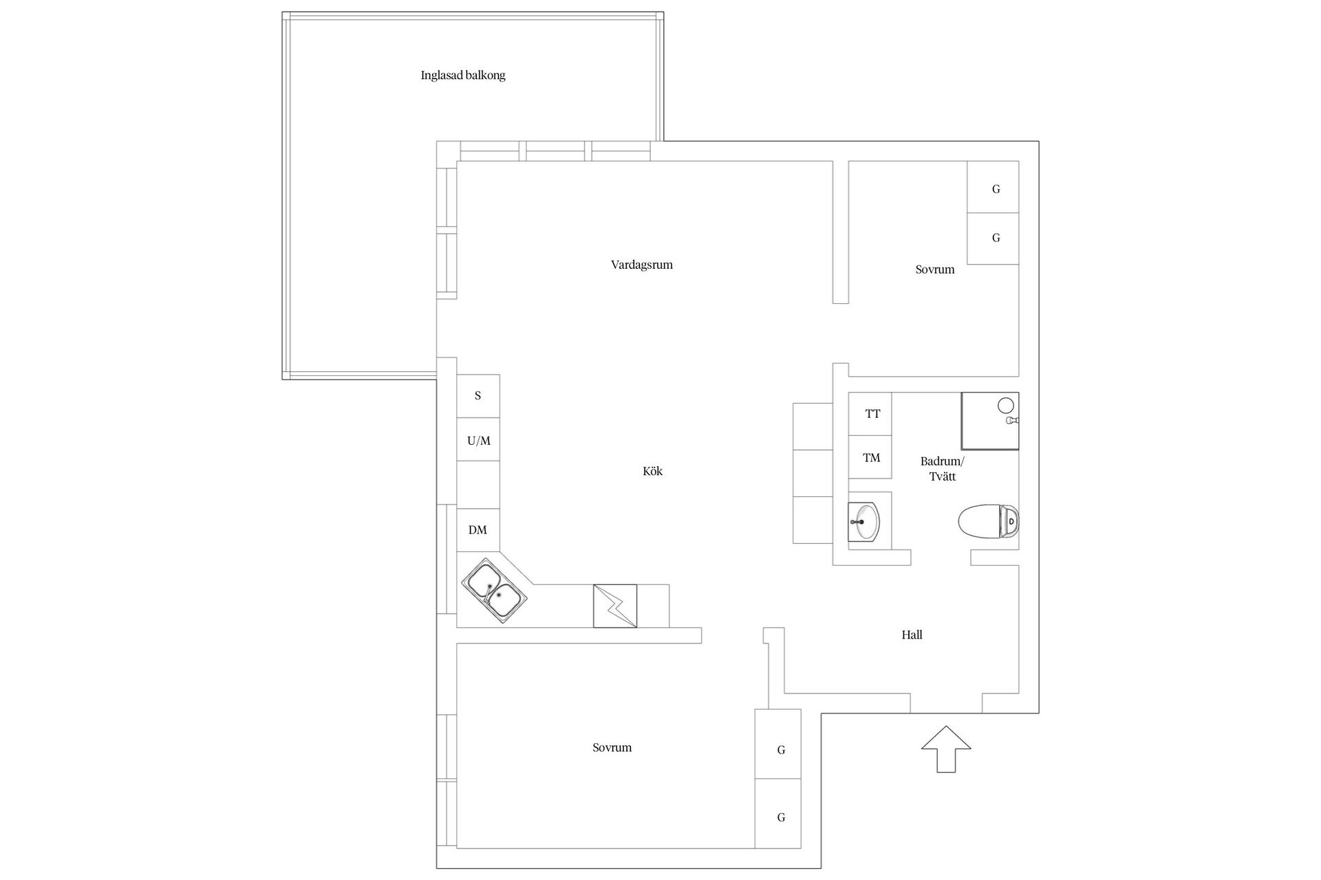Bostadsrätt, Saltkråkegatan 3A, Västra Sjöstaden, Ystad