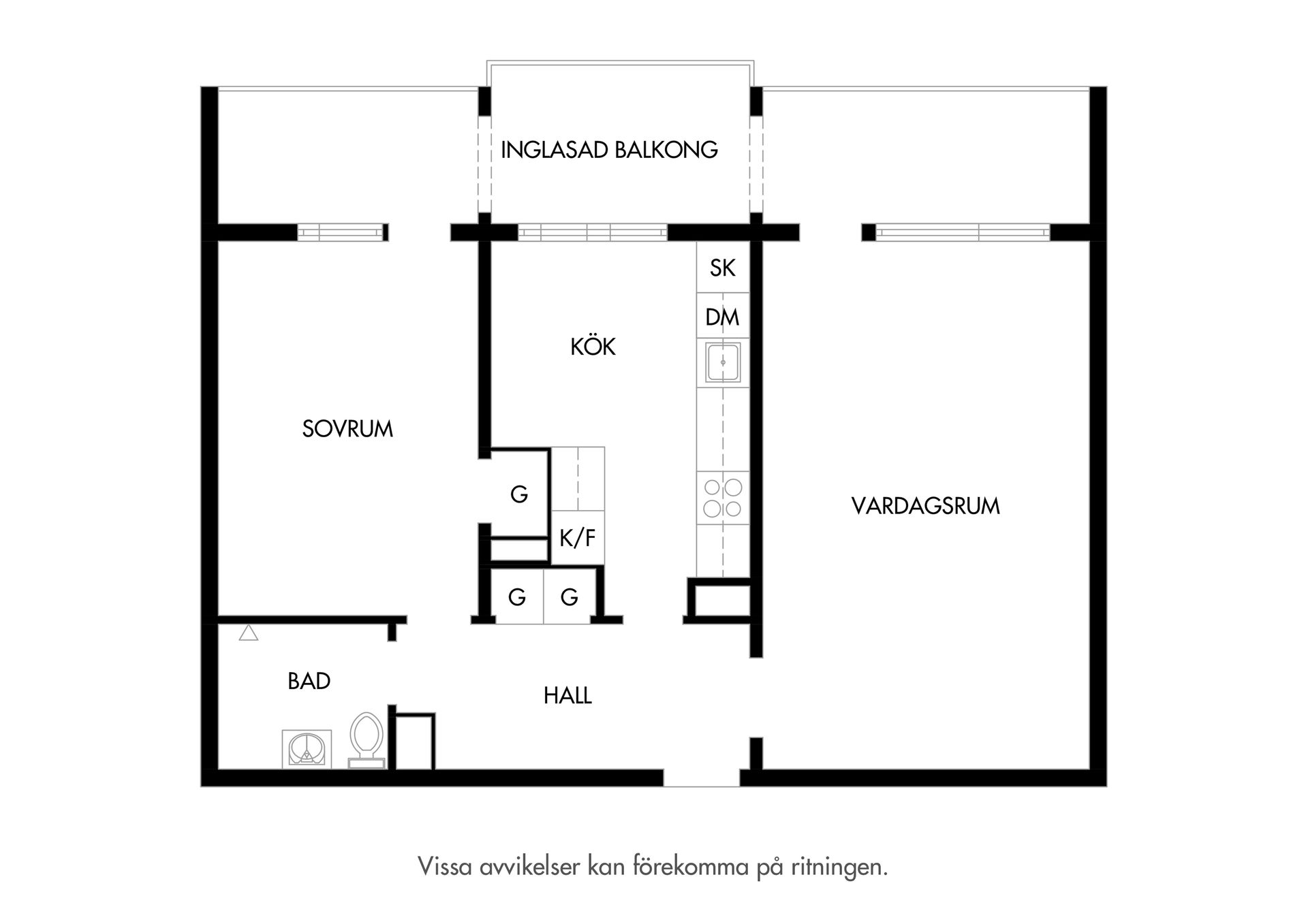 Bostadsrätt, Von Lingens väg 9, Rosengård, Malmö