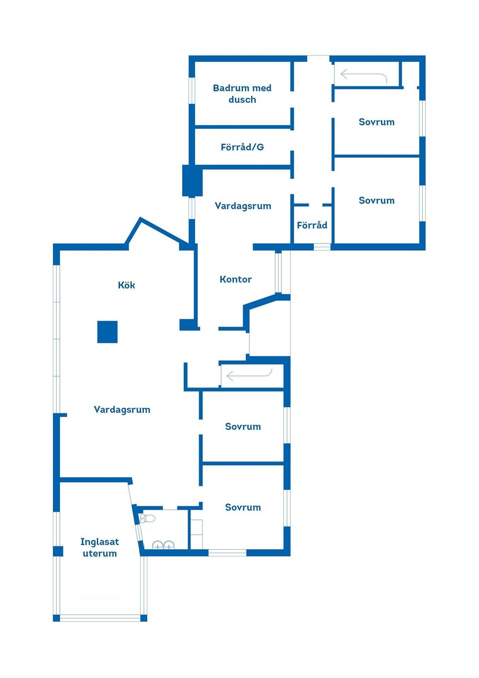 Villa, Graningevägen 4B, Gällstad, Ulricehamn