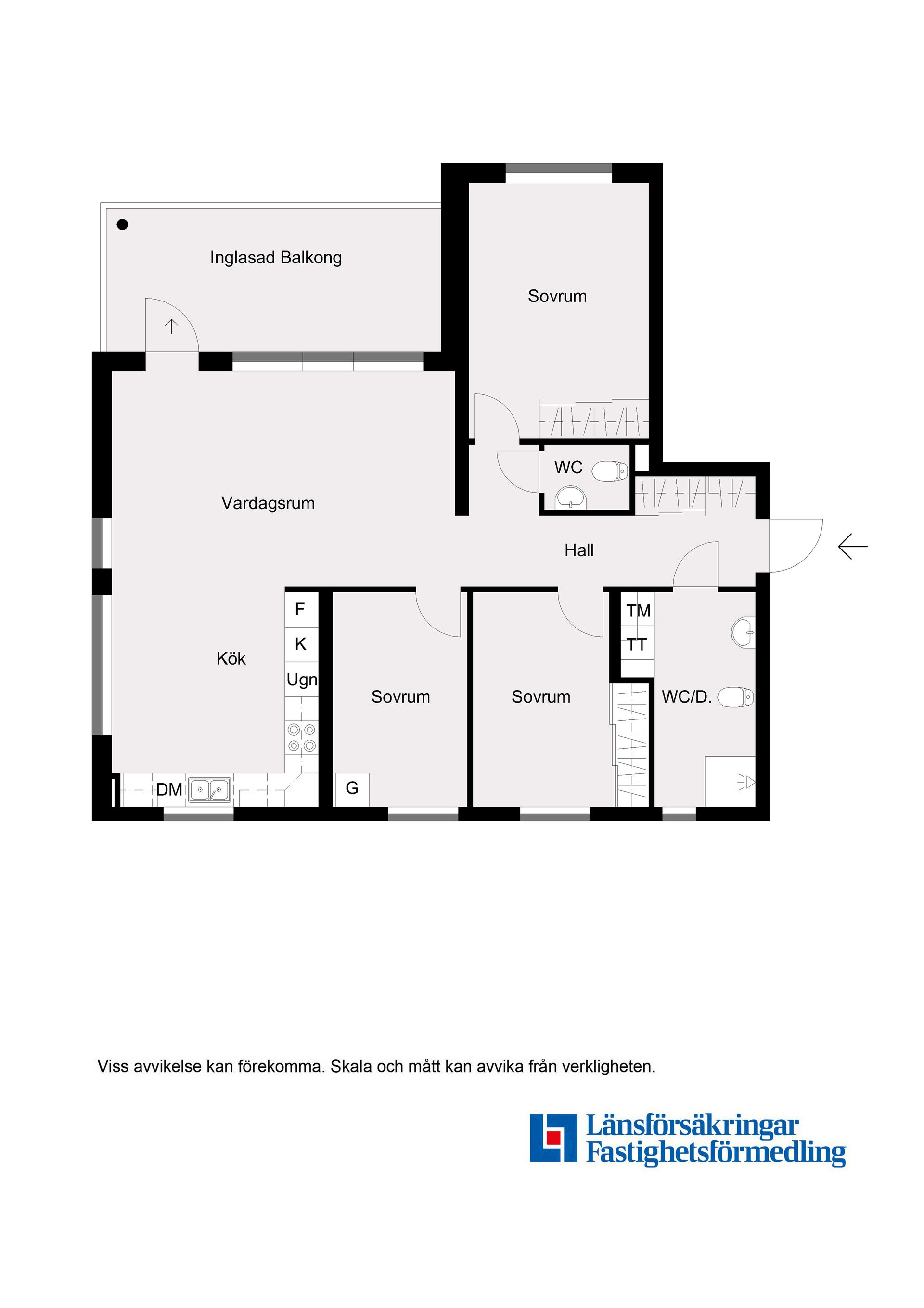 Bostadsrätt, Parkvägen 34, Holmsund, Umeå