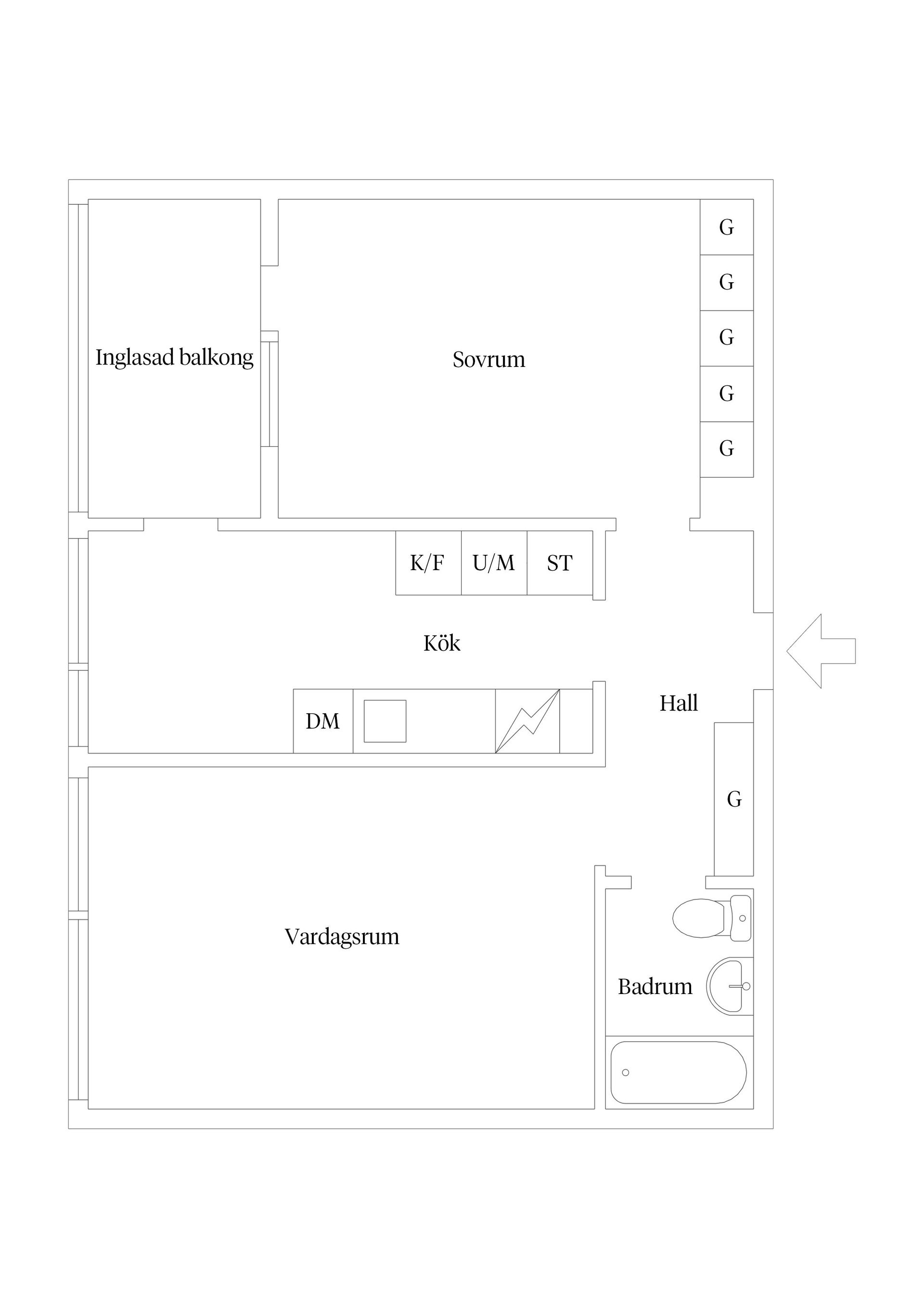 Bostadsrätt, Konsultgatan 18, Södertorp, Malmö