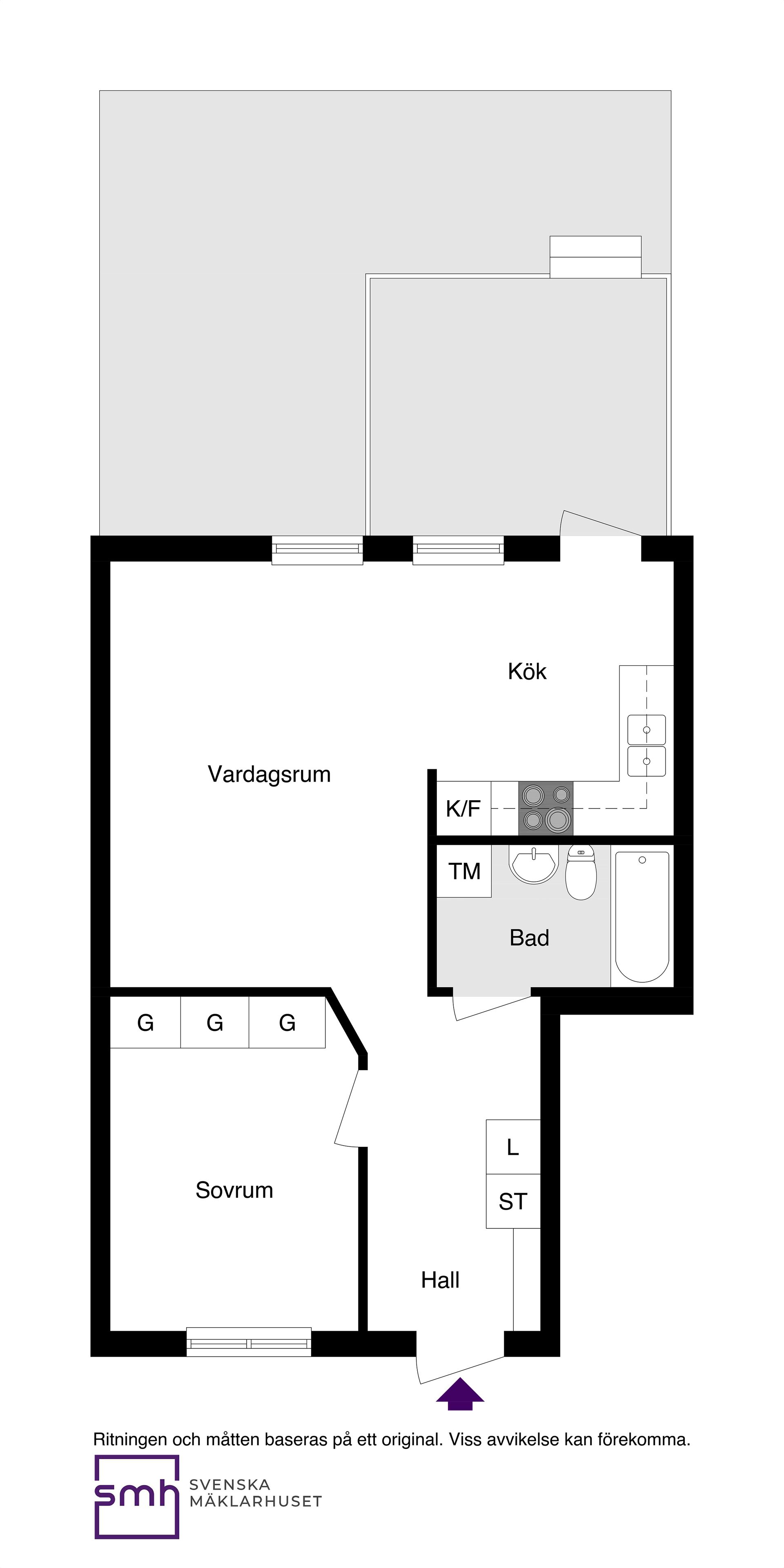 Bostadsrätt, Getfotsvägen 3, Enskede - Gubbängen, Stockholm