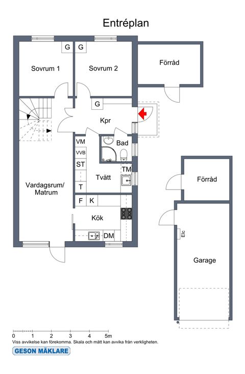 Villa, Arkitektvägen 21, Rimbo, Norrtälje