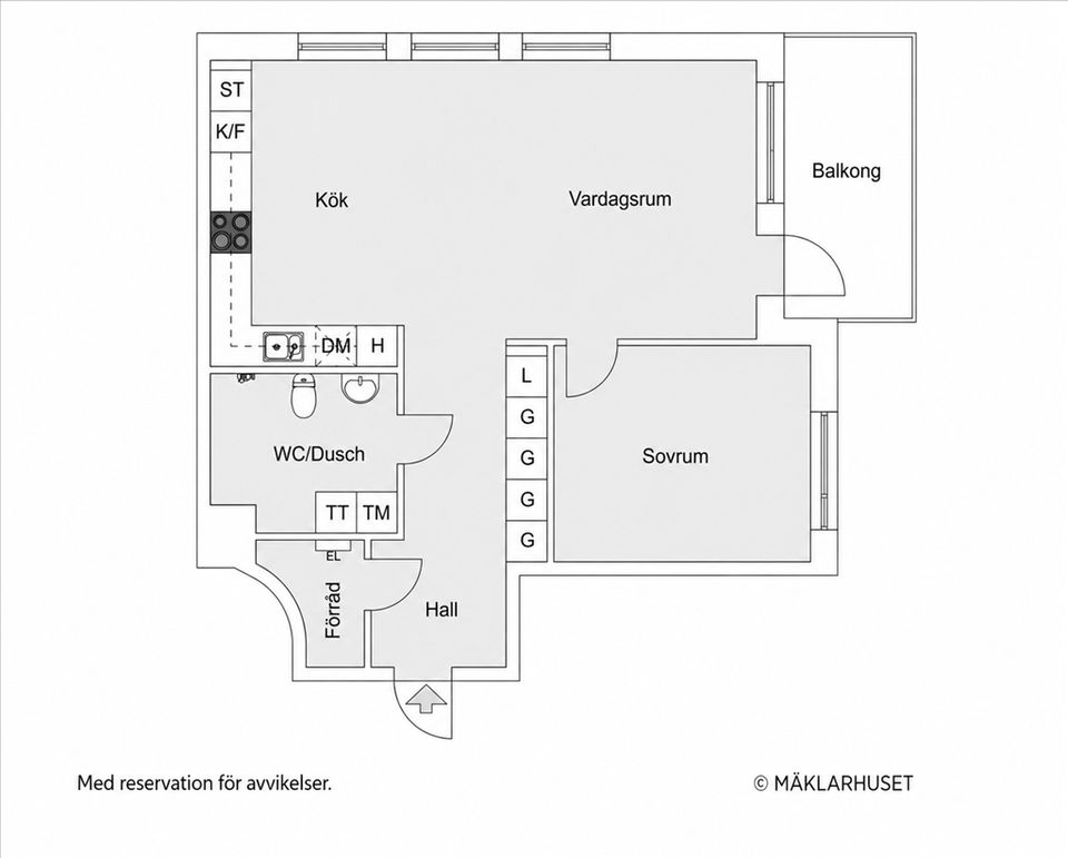 Bostadsrätt, Beckomberga Allé 4, Beckomberga, Stockholm