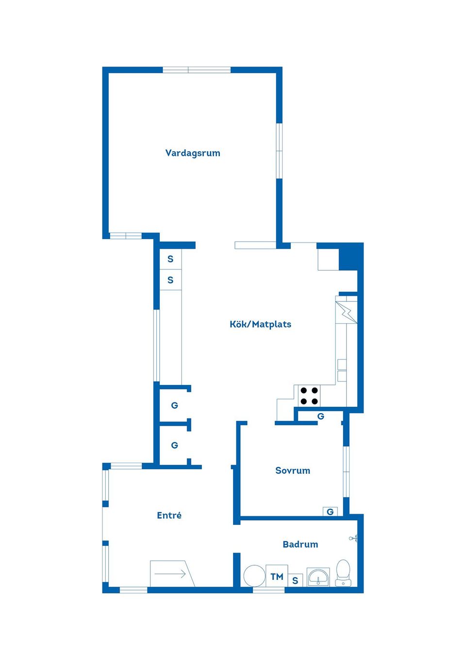 Fritidshus, Uvås Östavägen 5, Järvsö, Uvås, Ljusdal