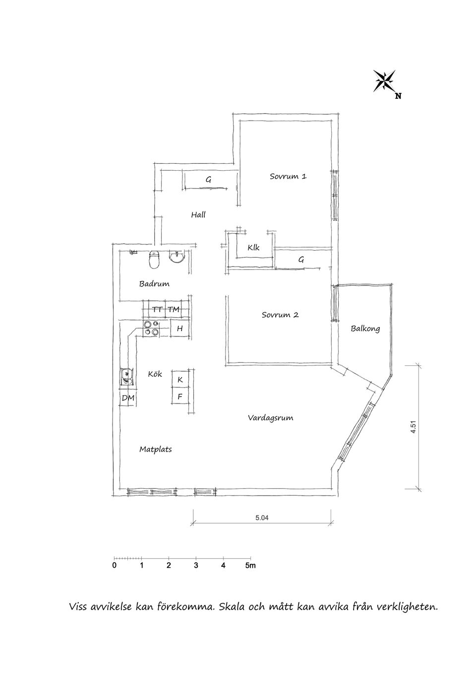 Bostadsrätt, Polhemsgatan 4, Rickomberga, Uppsala