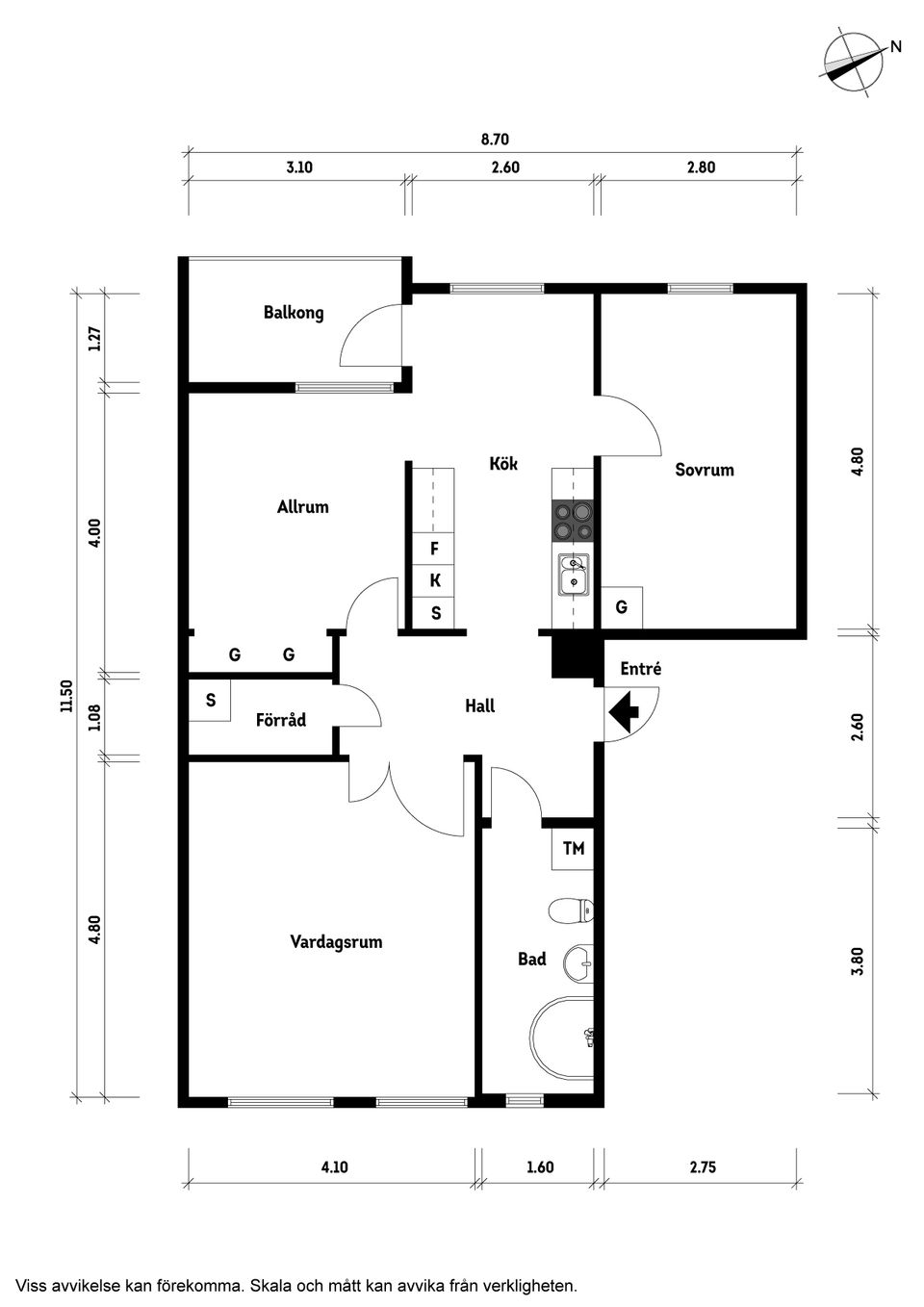 Bostadsrätt, Knektegårdsgatan 43B, Brogården/Solängen, Alingsås