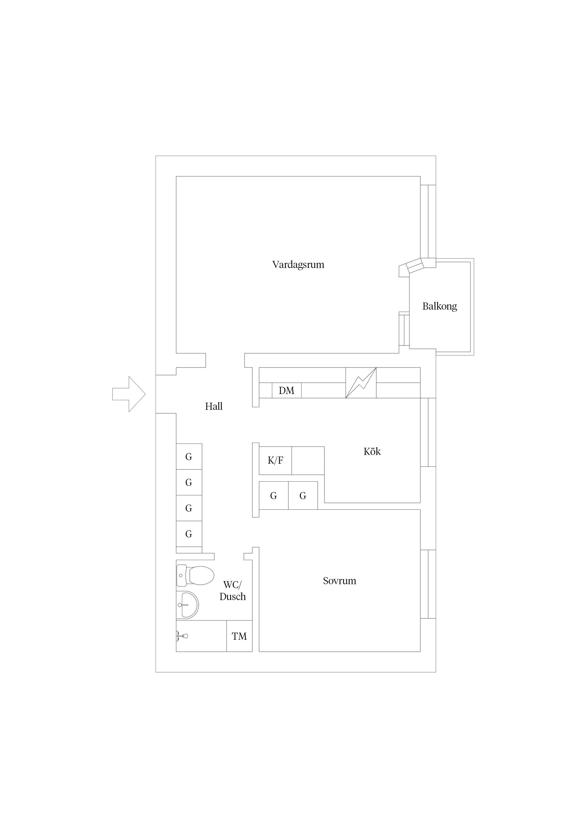 Bostadsrätt, Sysslomansgatan 27, Främre Luthagen, Uppsala