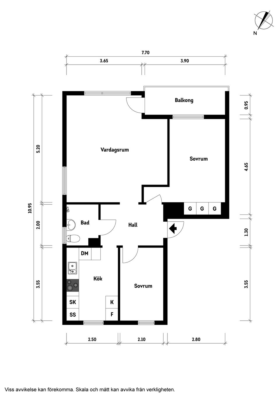 Bostadsrätt, Kungsgatan 21, Västra Villastaden, Kungsbacka