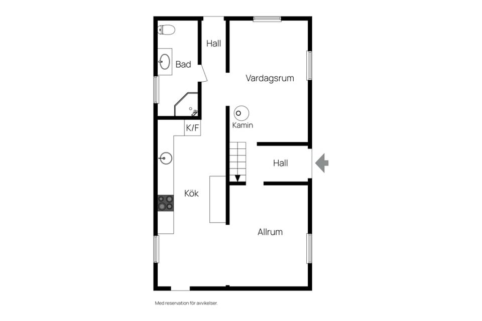 Villa, Åkerjordsvägen 6, Hötofta, Vellinge