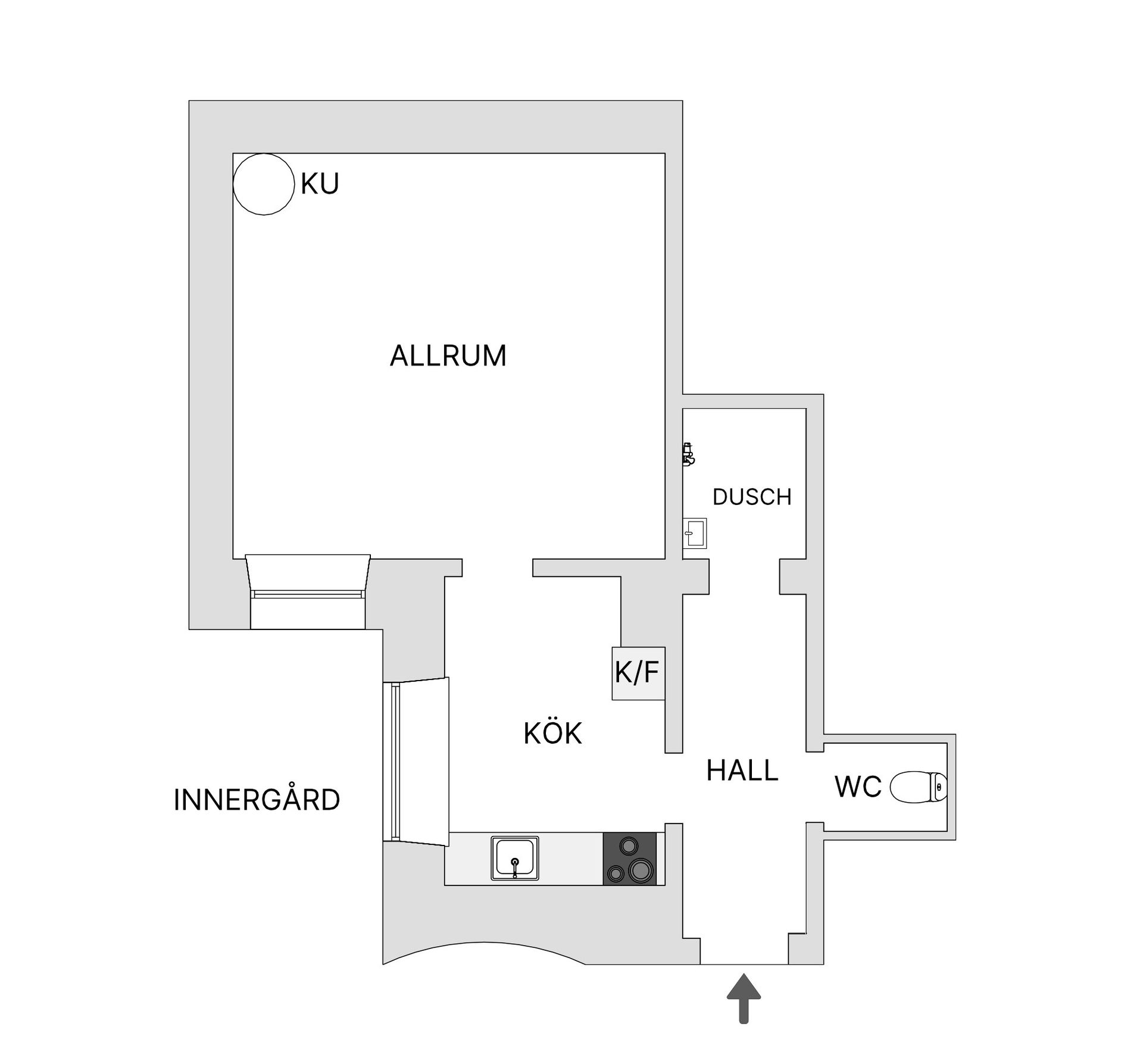 Bostadsrätt, Dalagatan 38, Vasastan Odenplan, Stockholm