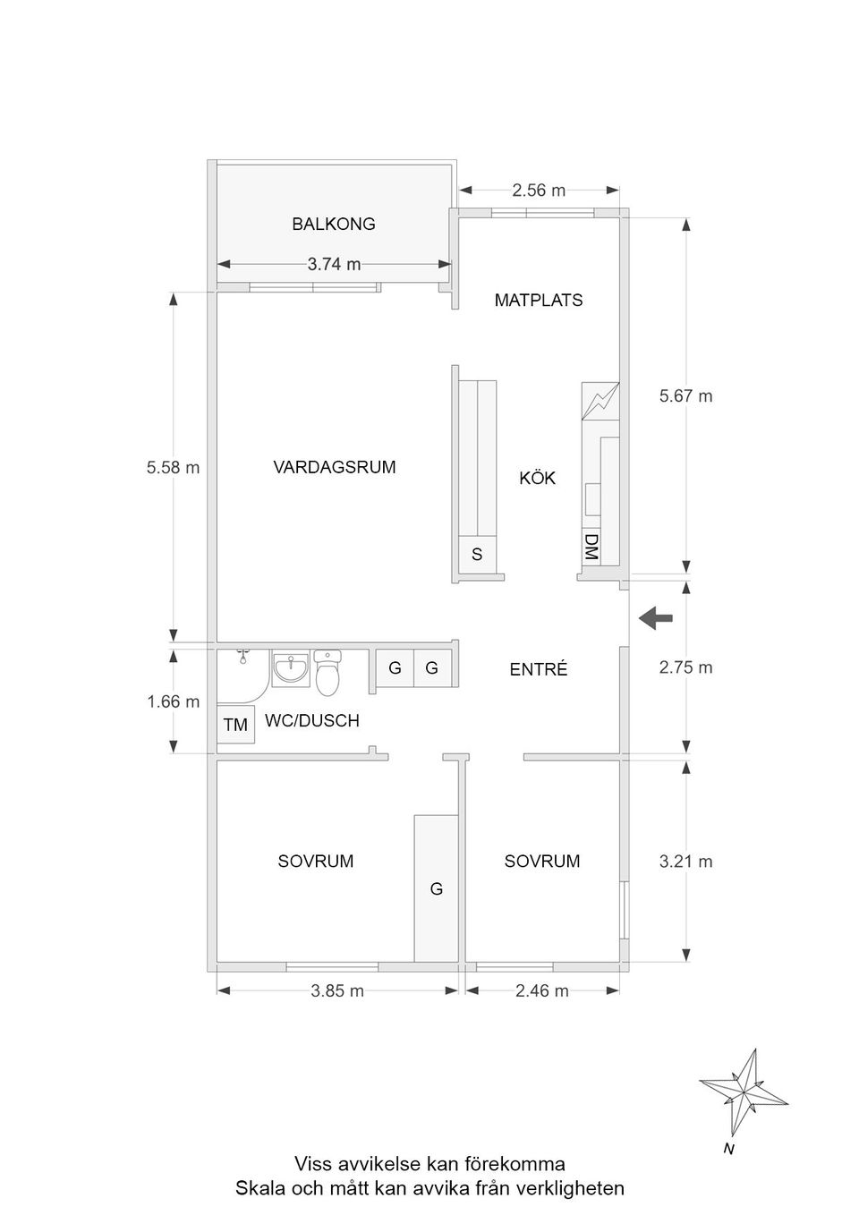 Bostadsrätt, Kongahällagatan 54, Kungälv