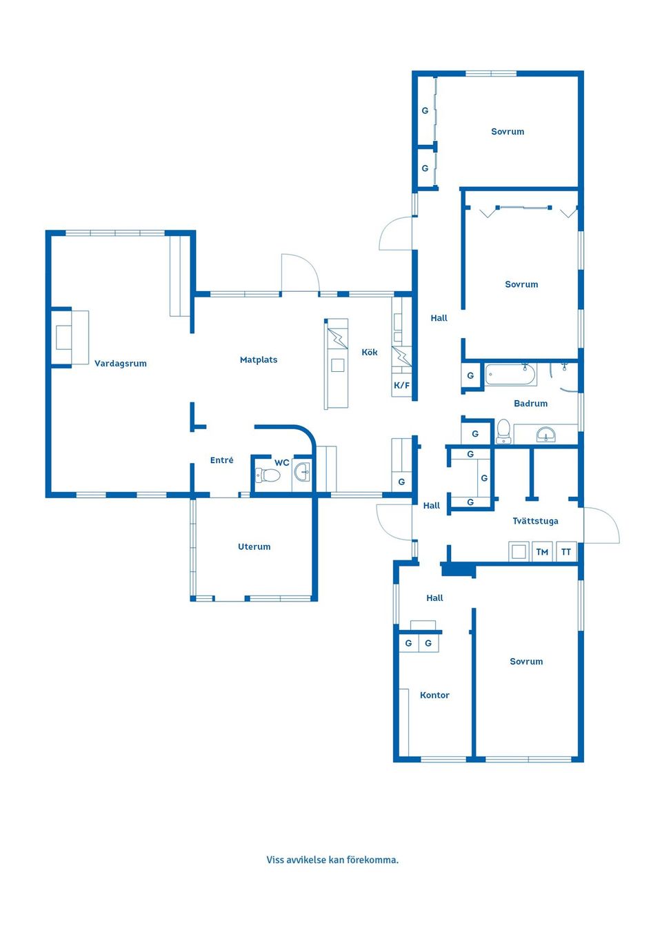 Villa, Rönnbärsvägen 8, Osby - Centralt, Osby