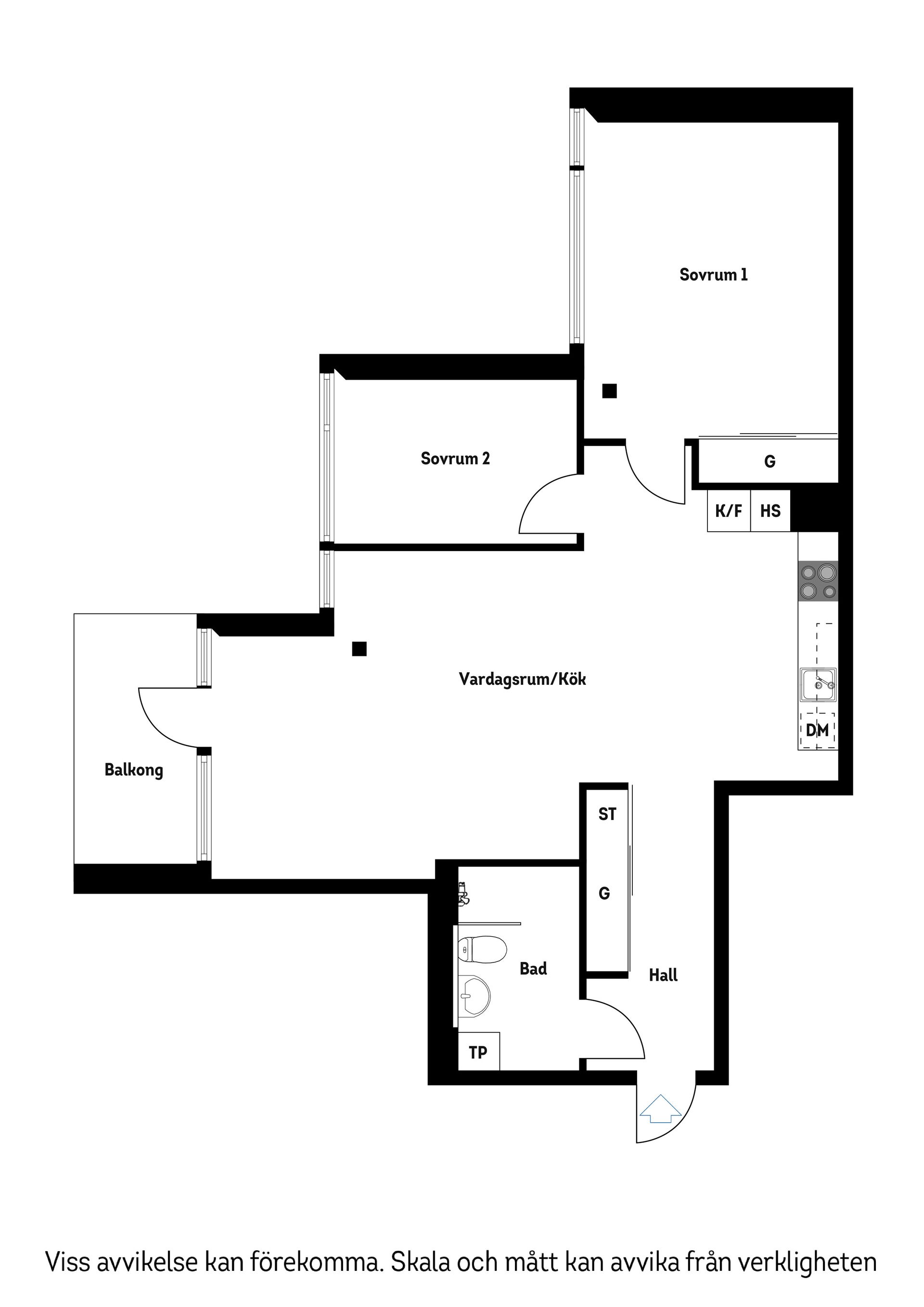 Bostadsrätt, Sandhamnsgatan 75B, 7 tr, Gärdet, Stockholm