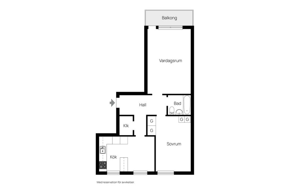 Bostadsrätt, Norra Kyrkogatan 30, Härnön, Härnösand