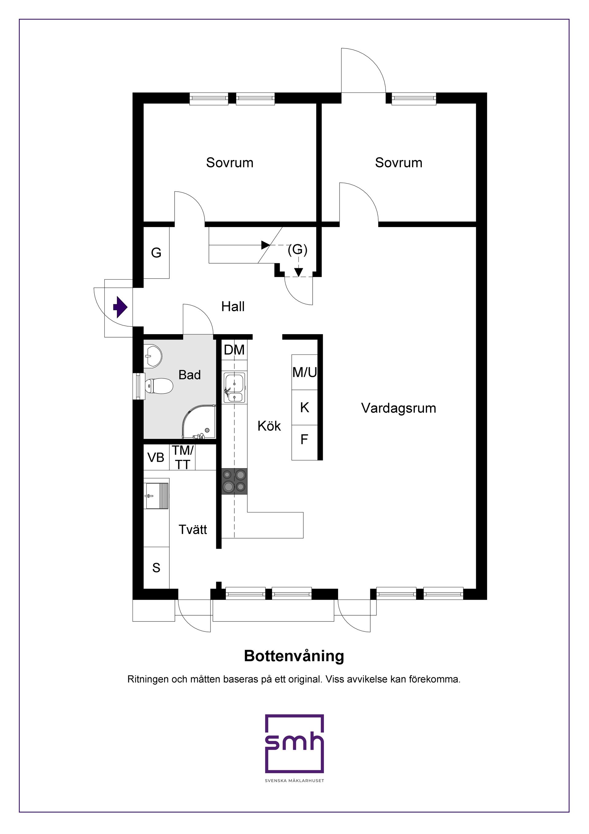 Villa, Sammetsvägen 1, Kungsängen/Brunna, Upplands-Bro