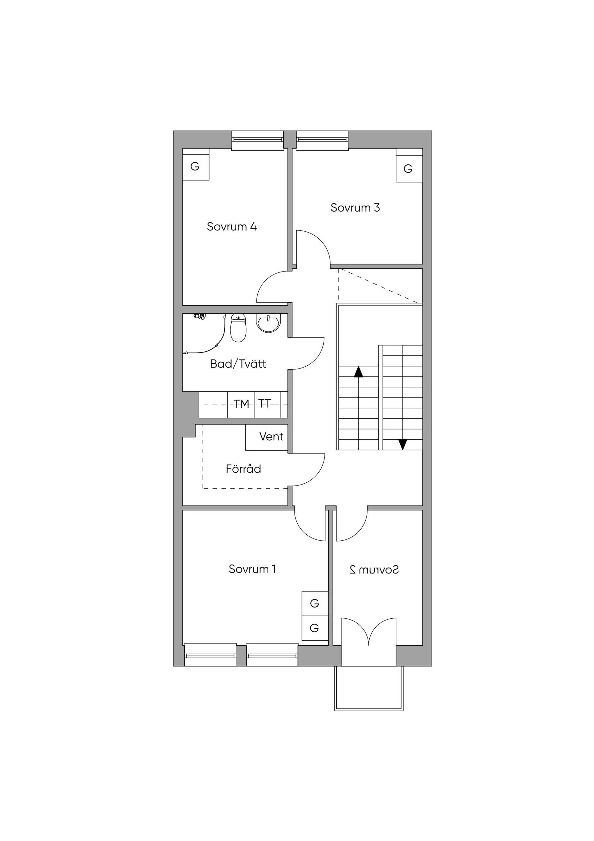 Villa, Radhus, Paradgatan 41, Ulriksdal, Solna
