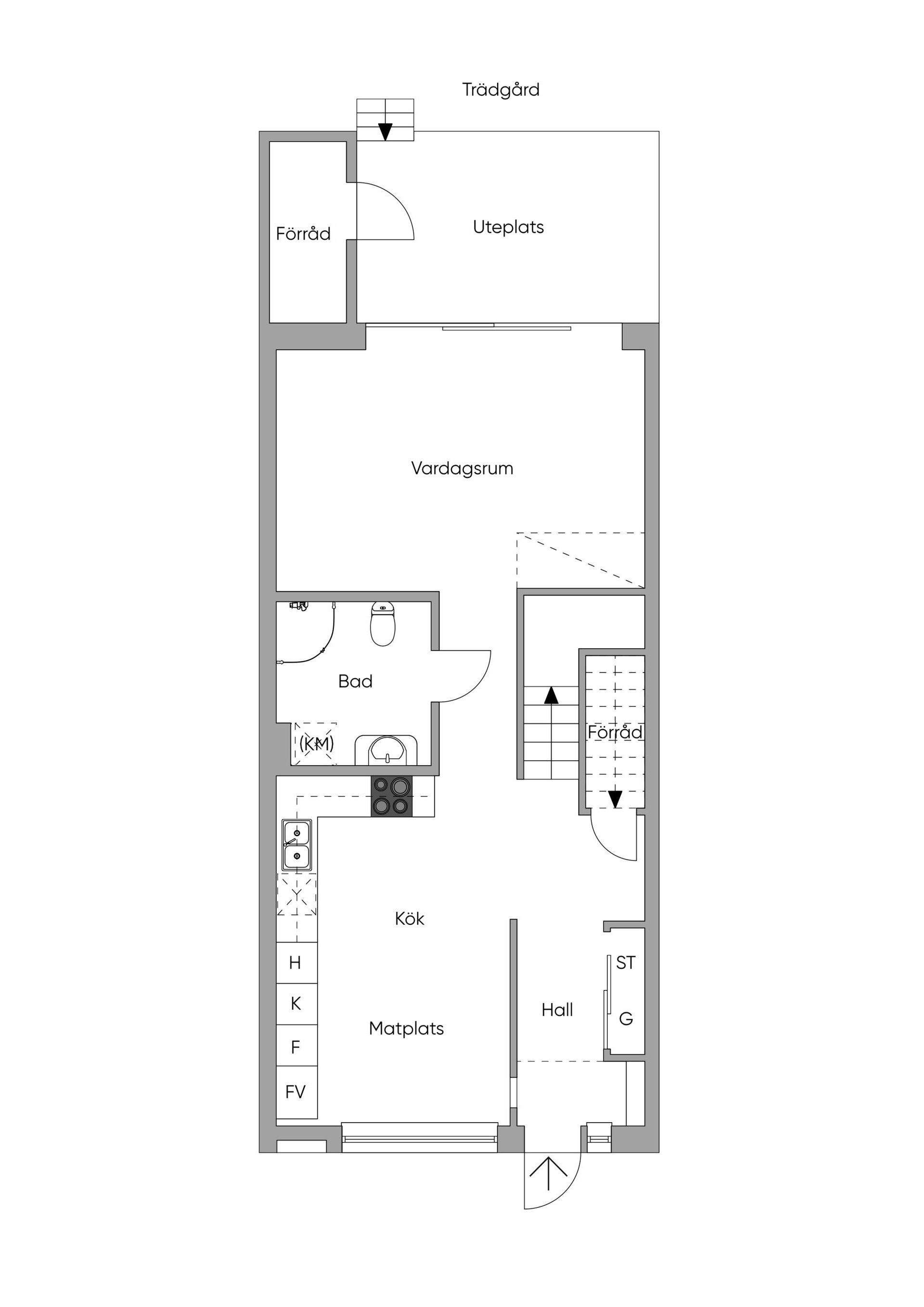 Villa, Radhus, Paradgatan 41, Ulriksdal, Solna