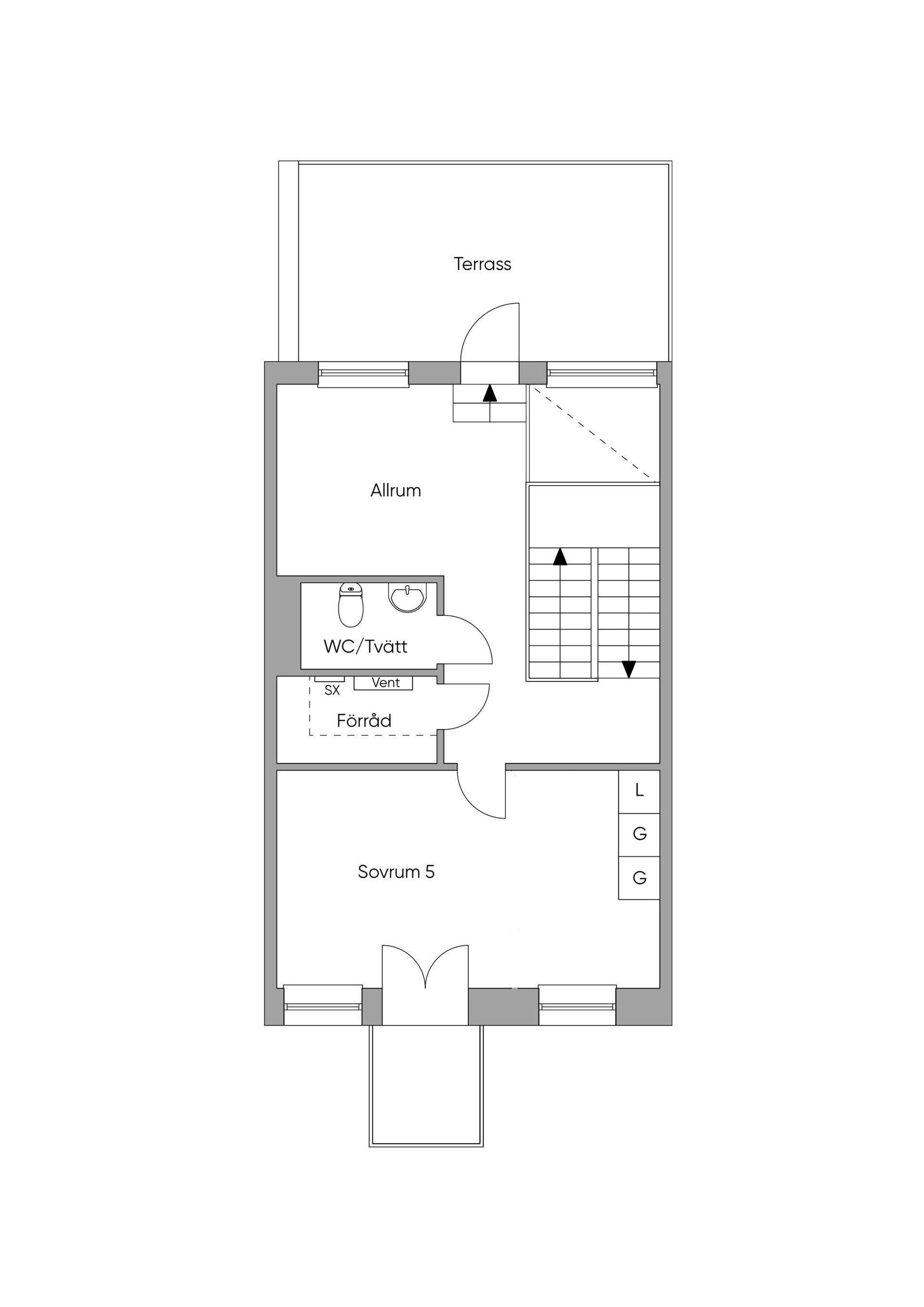 Villa, Radhus, Paradgatan 41, Ulriksdal, Solna