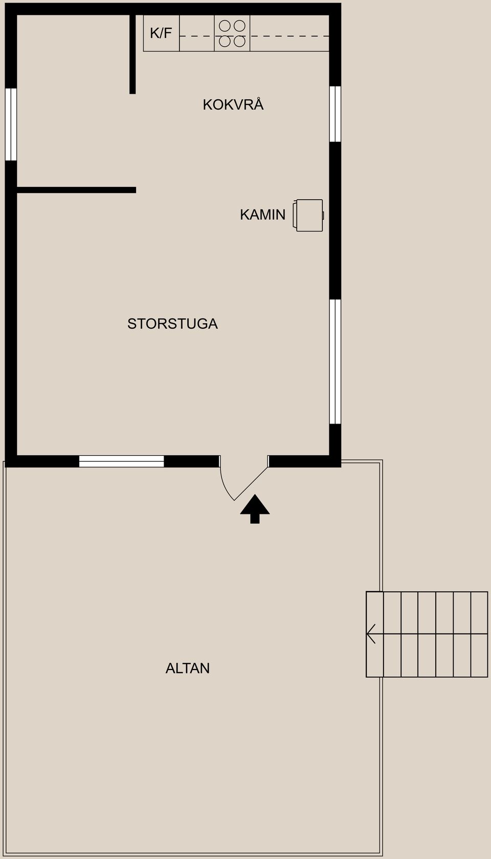 Fritidshus, Körsbärsvägen 10, Skriketorp, Norrköping