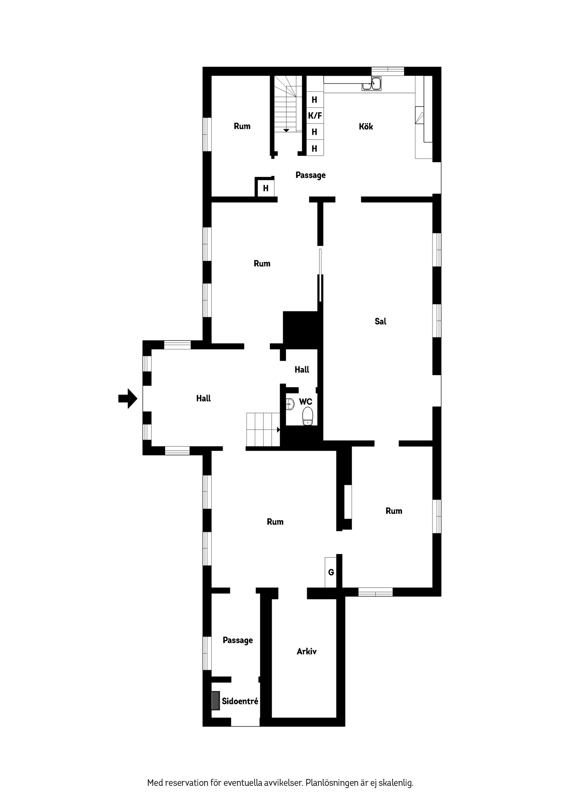 Villa, Hakarps prästgård 1, Hakarp, Jönköping