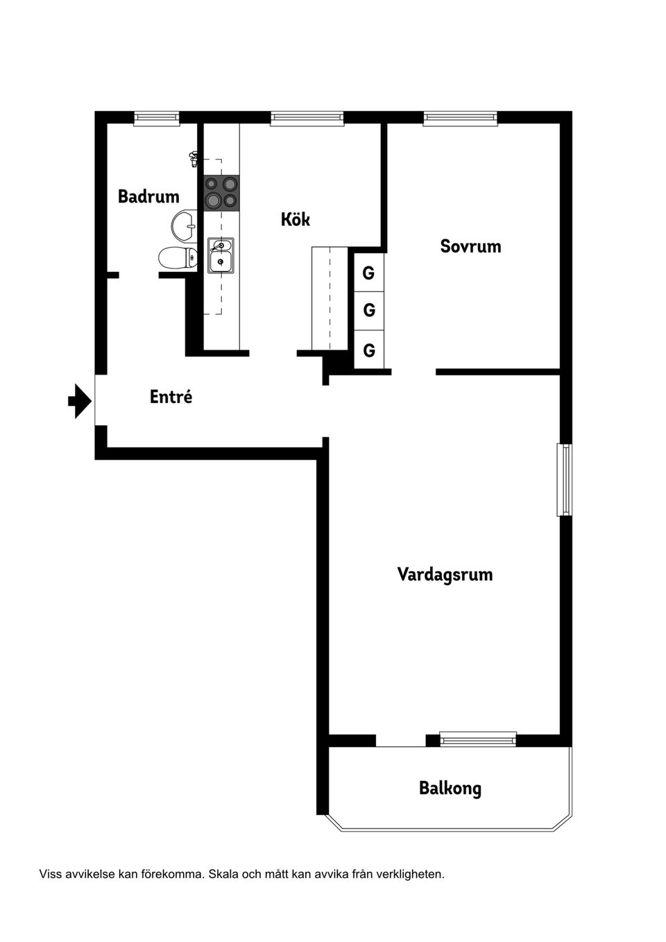 Bostadsrätt, Mellangatan 30, Åker, Nässjö