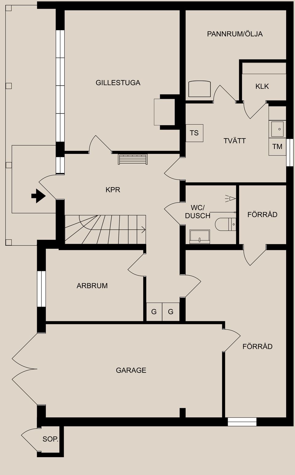 Villa, Kemigrafvägen 2, Lotorp, Finspång