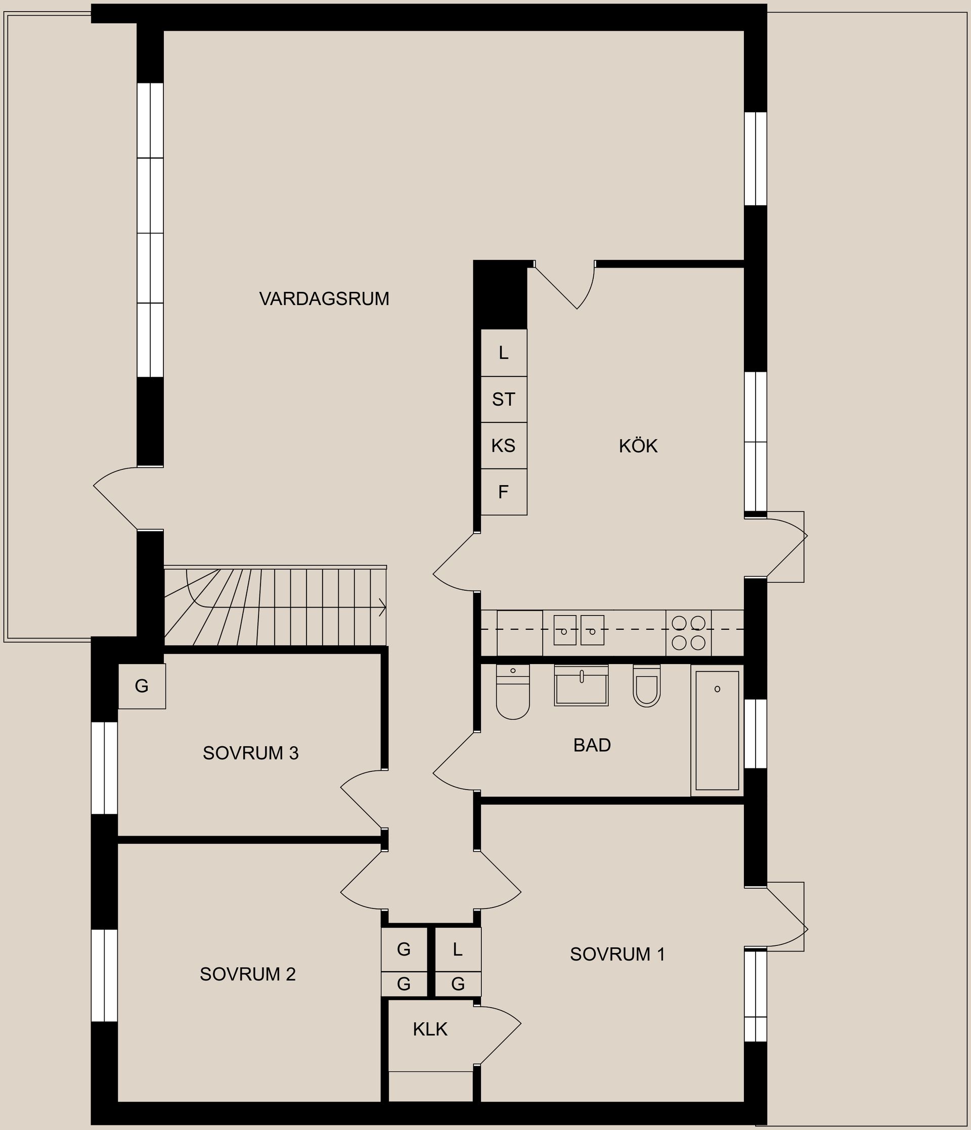 Villa, Kemigrafvägen 2, Lotorp, Finspång