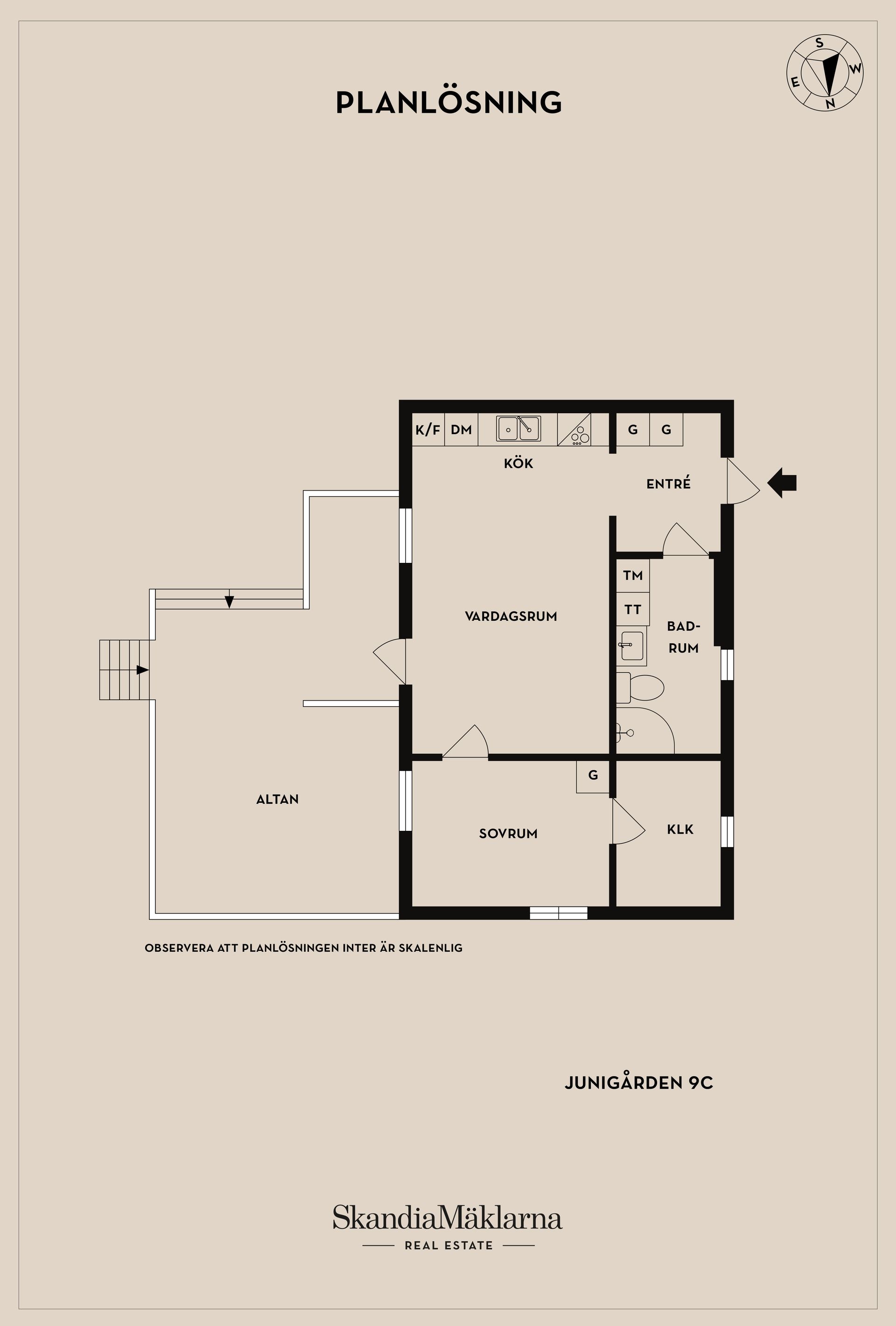 Bostadsrätt, Junigården 9C, Lasarettet, Landskrona