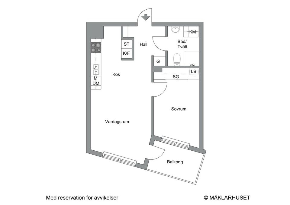 Bostadsrätt, Masugnsvägen 54, Mariehäll, Stockholm